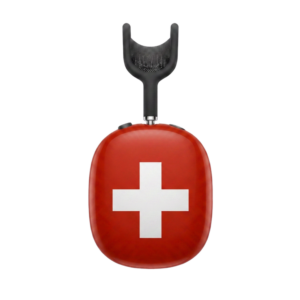 Étui AirPods Max croix suisse — MIPRINT